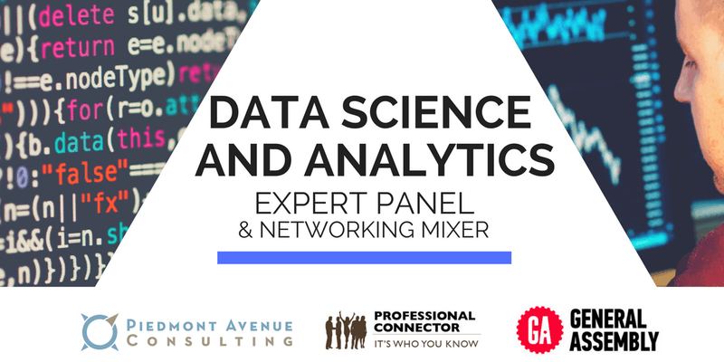 Data Science and Analytics Expert Panel and Networking Mixer