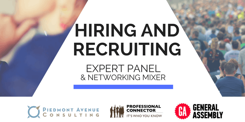 Meet the Founders: Hiring and Recruiting Expert Panel and Networking Mixer