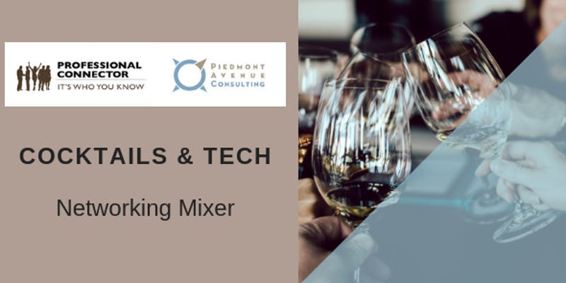 Cocktails and Tech San Francisco Mixer 10/23/18 6PM