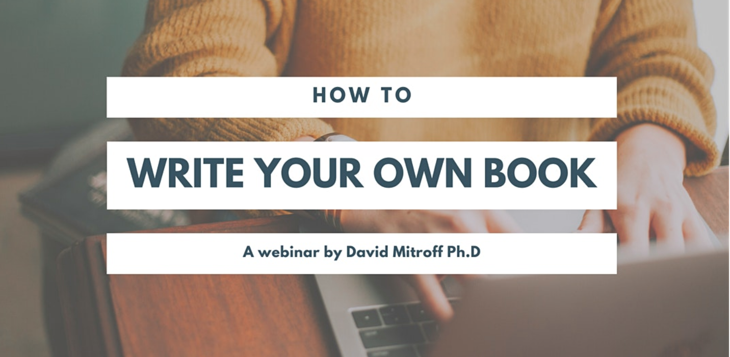 How to Write Your Own Book Webinar