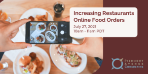 Increasing restaurants online food orders July 27, 2021