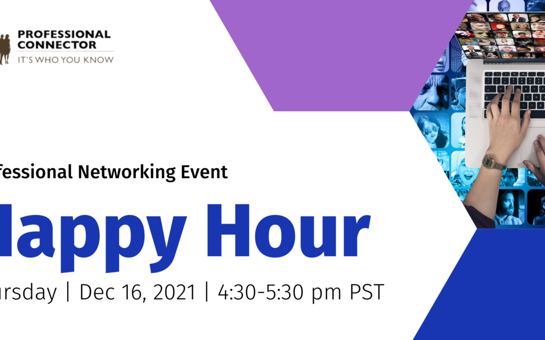 Virtual Happy Hour Networking Event | December 16, 2021