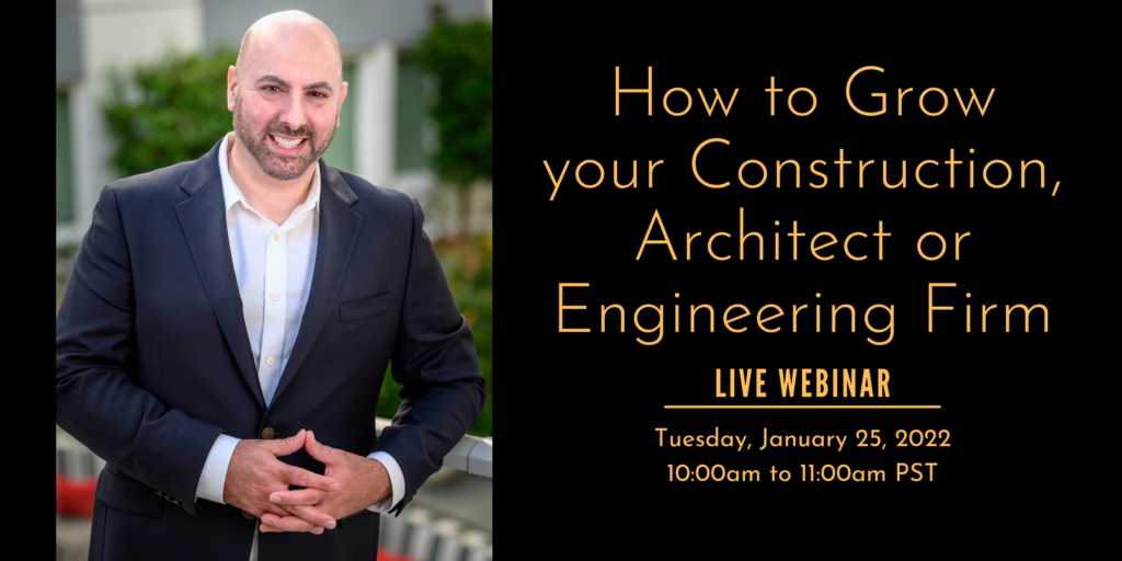 Jan 25-How to grow your Construction Firm