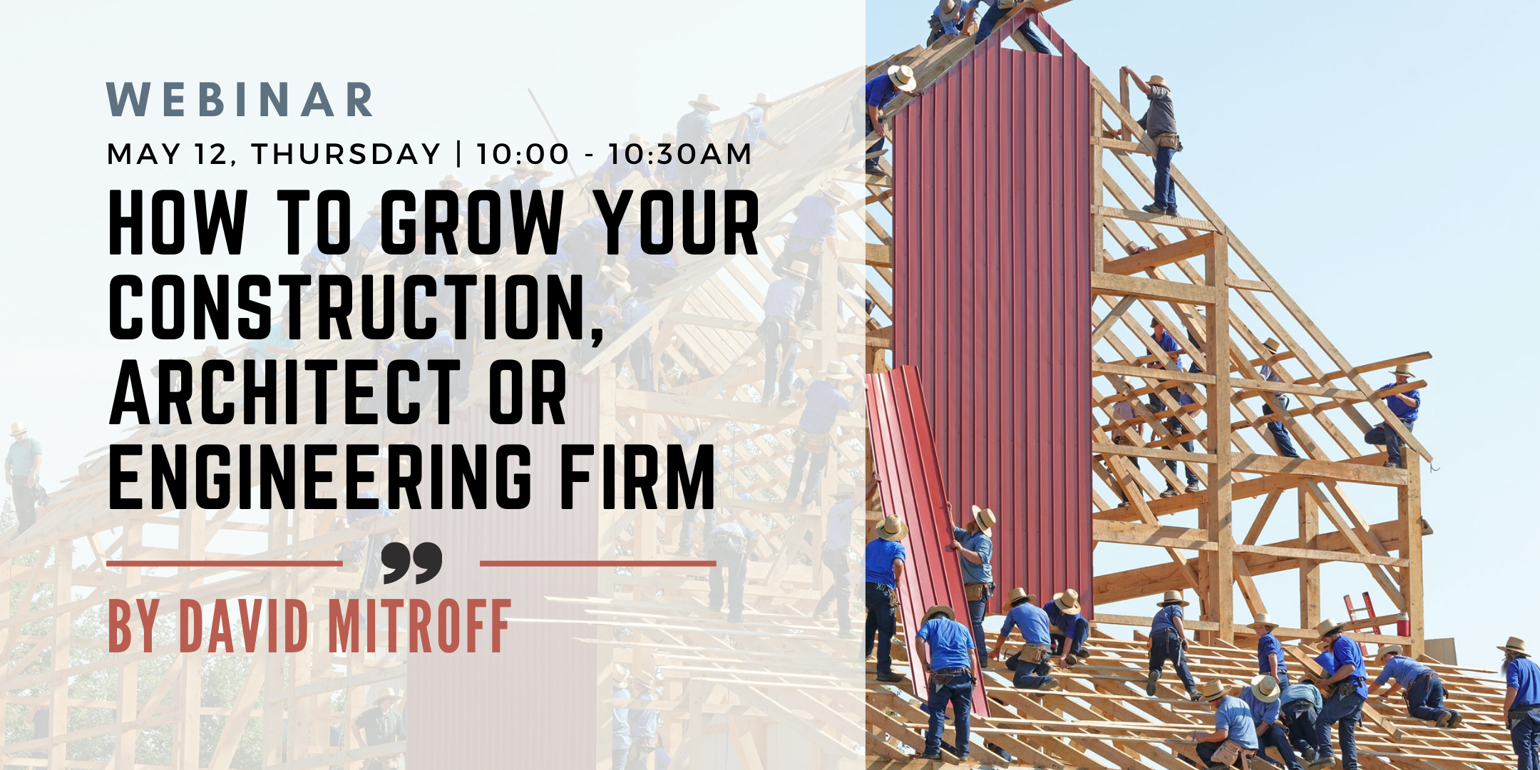 How to Grow Your Construction, Architect or Engineering Firm