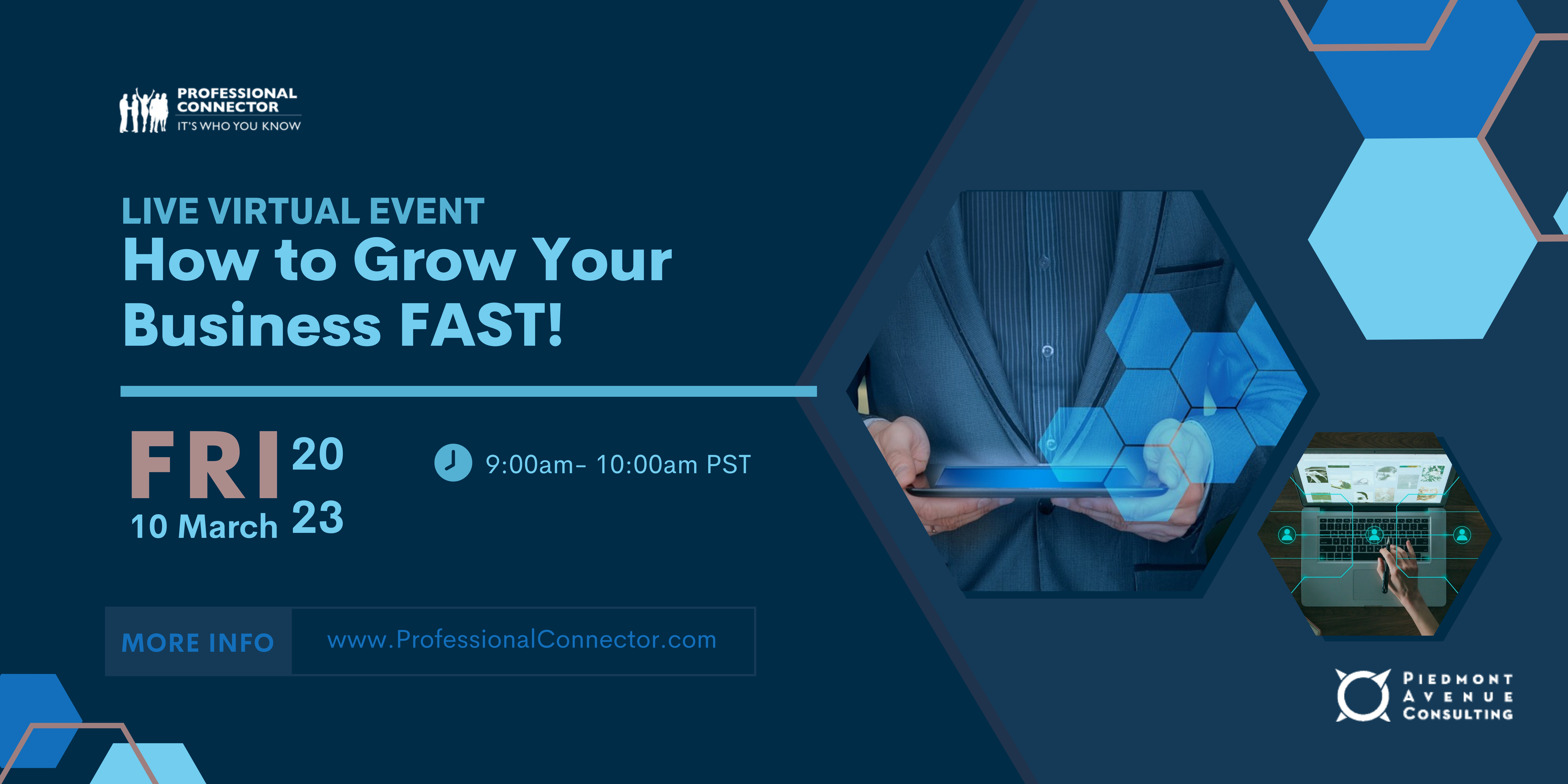 How To Grow Your Business Fast! Live Webinar | March 10, 2023